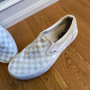 Checkered Slip-On Vans